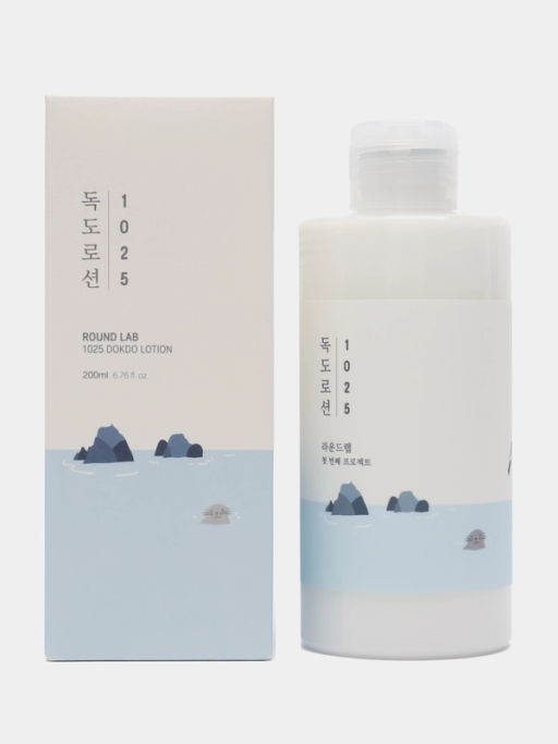 Лосьон для интенсивного увлажнения кожи с морской водой ROUNDLAB 1025 DOKDO LOTION_200ml - Round lab фото 6