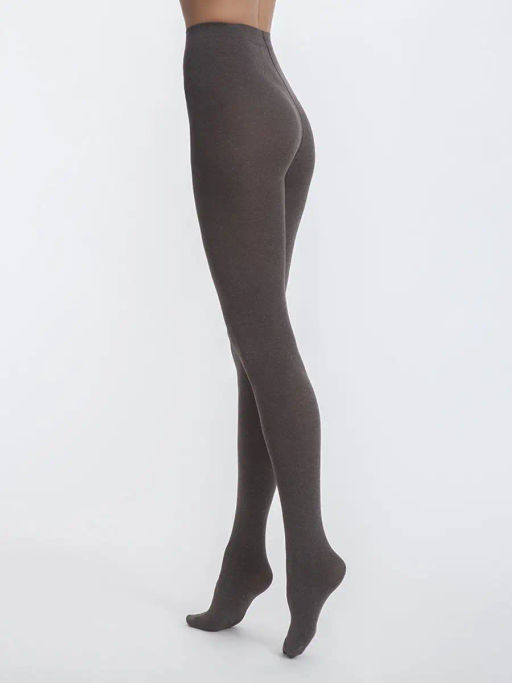 Колготки женские TEATRO COTON 150 den MELANGE коричнево-серый