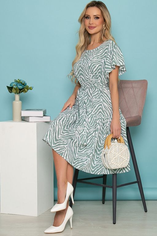 Платье Фантазия (нежная мята) П3479 - Lt collection фото 9