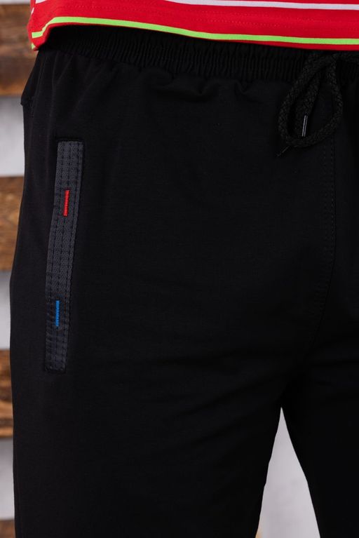 Брюки спортивные 
 3.MM112A-чёрный