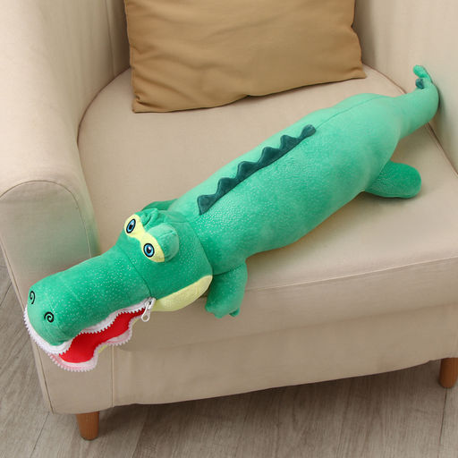 Мягкая игрушка Крокодил, 80 см, цвет зелёный, на замке - Simaland фото 4