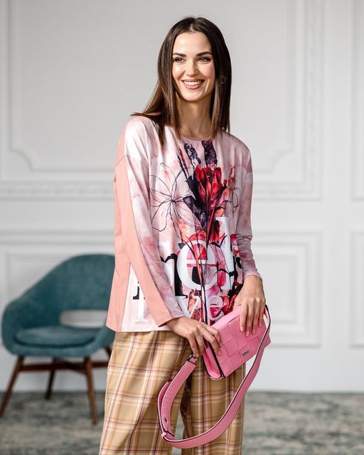 Лонгслив свободного кроя 61.7.13 - Sahar art lab фото 3