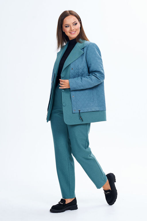 Костюм Liona Style 910 изумруд  фото 6