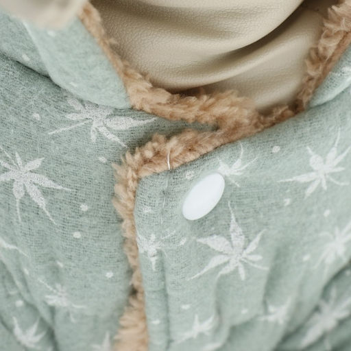 Комбинезон Прогулка, размер XS (ДС 20, ОГ 33, ОШ 23 см, до 3 кг), серо-зелёный - Simaland фото 6