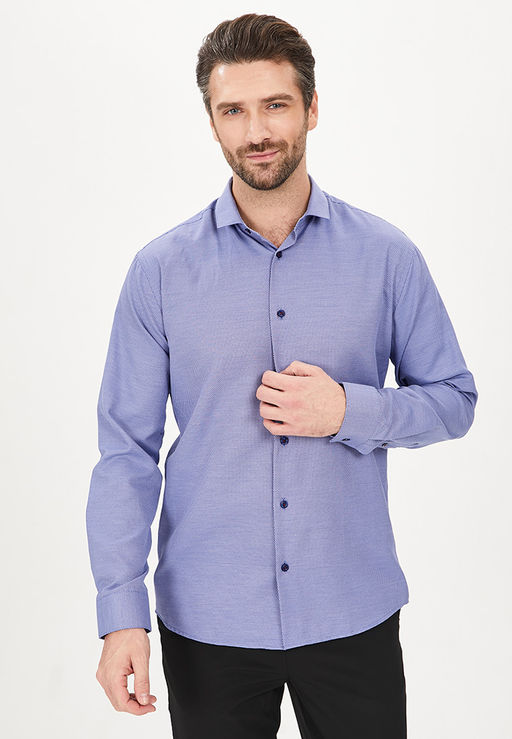 Сорочка мужская длинный рукав GREG 213/139/4517/Z/1  фото 8