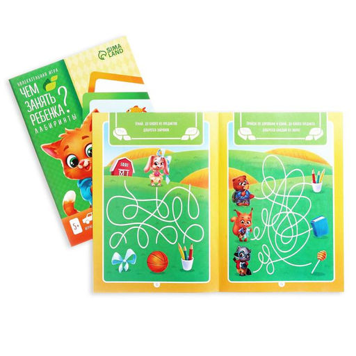 Набор развивающих книг-игр Чем занять ребёнка?, 5+, из 5 книг - Лас играс фото 4