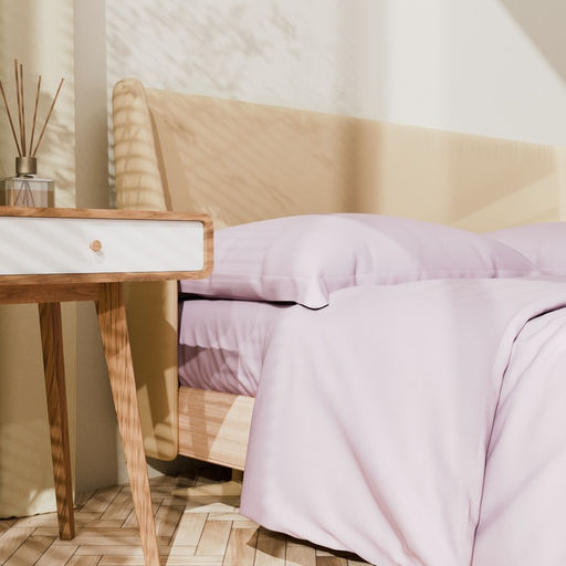 Постельное бельё Этель Дуэт Lilac field 143х215-2шт, 215х240, 50х70+3-2 шт, мако-сатин, 114г/м2 фото 9