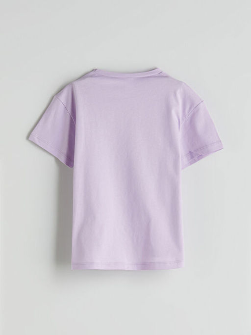 Bisiklet Yaka Basic K?z ?ocuk Ti??rt