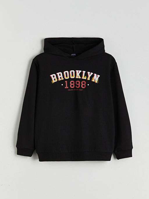 Kap??onlu Erkek ?ocuk Sweatshirt