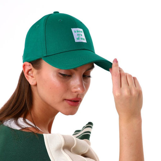 Кепка A new era of me, зелёная, р-р 56