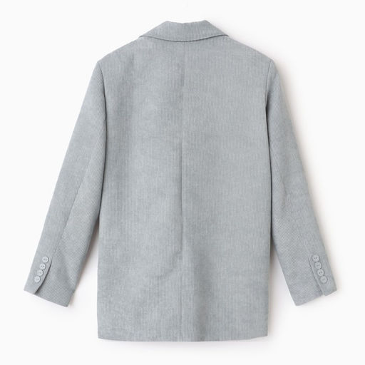 Пиджак женский MIST Velvet, размер 42-44 (S-M), серый