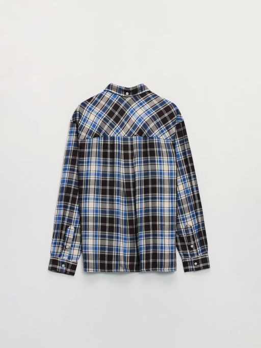 Фланелевая рубашка в клетку / Zarina