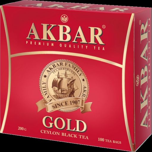 AKBAR. Gold карт.пачка, 100 пак.