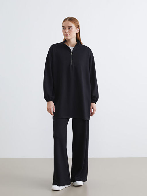 Soft Touch Oversize Kad?n Sweatshirt Tunik