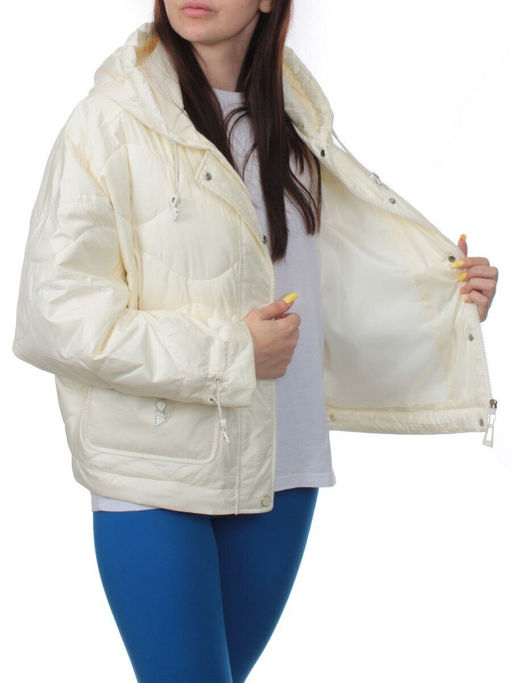 23-022 MILK Куртка оверсайз демисезонная женская (синтепон 100 гр.) - Fashion фото 7