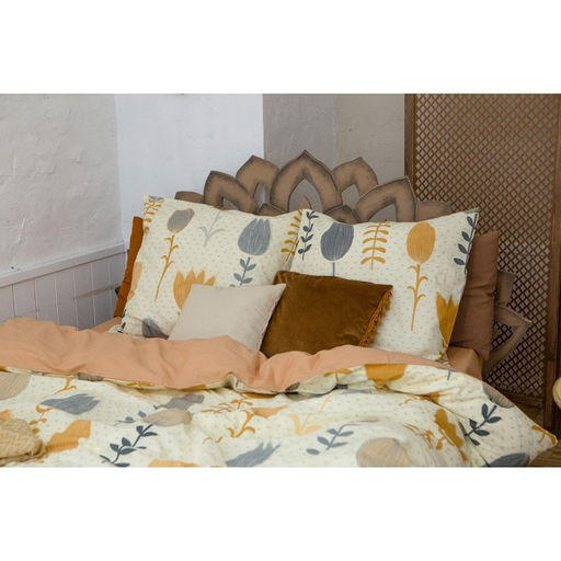 Постельное бельё Этель дуэт Autumn flowers 143*215 см - 2 шт, 220*240 см, 70*70 см -2 шт  фото 8