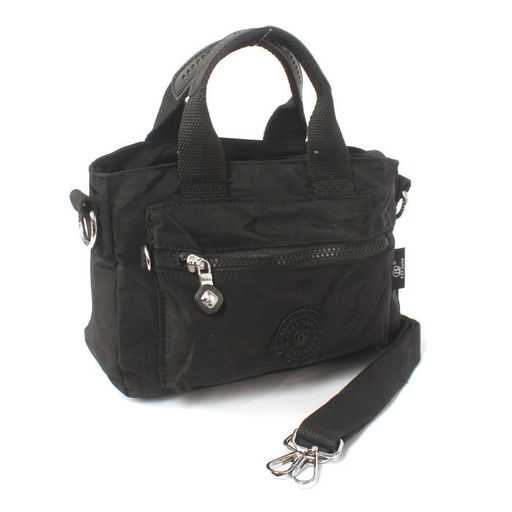 Сумка женская текстиль BoBo-8910, 1отд, плечевой ремень, черный 265999