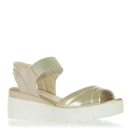 Босоножки женские RALF RINGER/Б900008БЗ/Бежевый/Золотой  фото 6