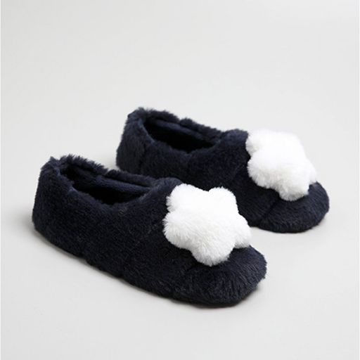 Halluci / Тапочки Махровые звёздочки с задником H3001  фото 2