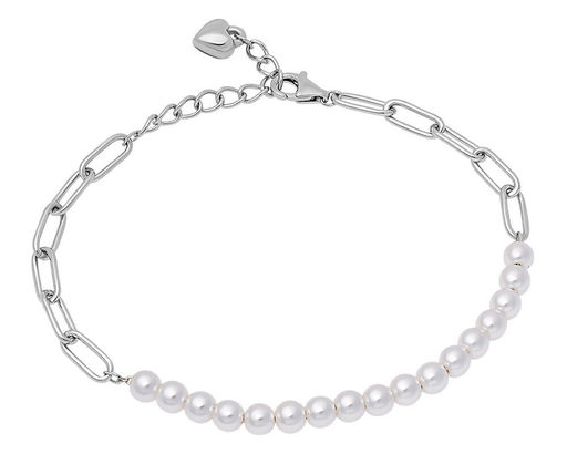 Браслет, жемчуг swarovski, FYN-7929