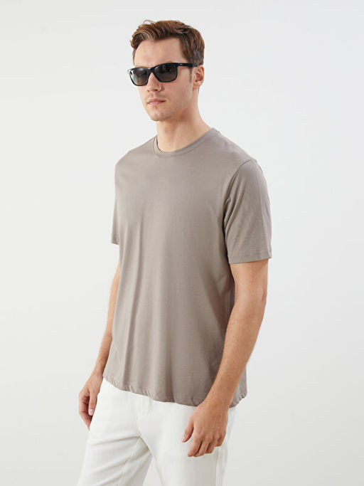 DRY TOUCH Bisiklet Yaka Penye Erkek Ti??rt