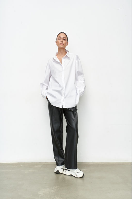 Рубашка cotton White - Erist store фото 5