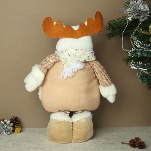 Новогоднее украшение Олень на телескопических ножках 28/75 см / YX-E2651-1 /уп 36/ - Галеонтрейд фото 4