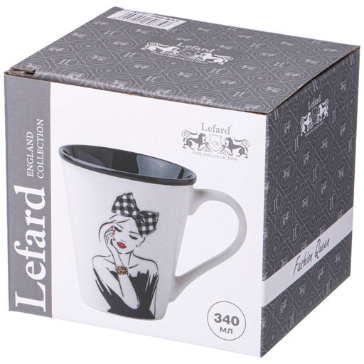 КРУЖКА LEFARD FASHION QUEEN 340МЛ  фото 2