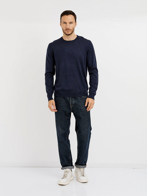 джемпер мужской базовый из шерсти - Glenfield фото 2