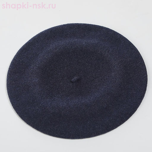 Берет Меланж фетр без отделки 11 Берет женский (56-58)