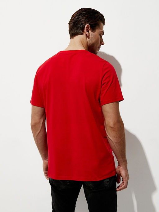 OmT U 1201 Фуфайка (футболка) COTTON - rosso - Omsa фото 4