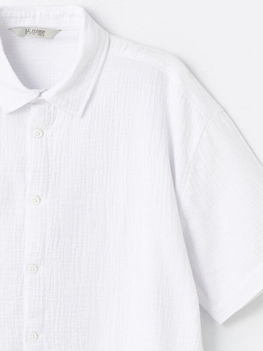 K?sa Kollu Erkek ?ocuk G?mlek - Waikiki фото 2