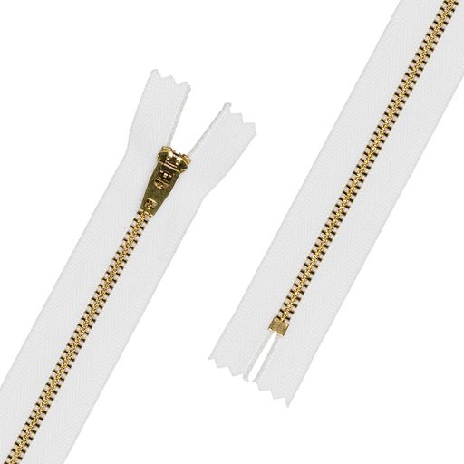 Молния Металл JIN 4L 10 см латунь № 1 Тип 4 10 шт Gamma