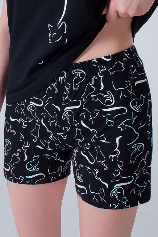 Арт. 9149 Пижама с шортами 42-50 - 5+3 фото 3