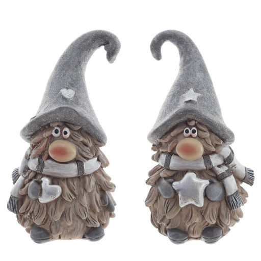 Фигурка декоративная "Гном", L5,5 W6 H10 см, 2в.