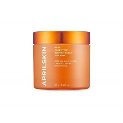 Real Carrotene Clarifying Clear Vita Pad - Пилинг-пады с каротином, 135 г