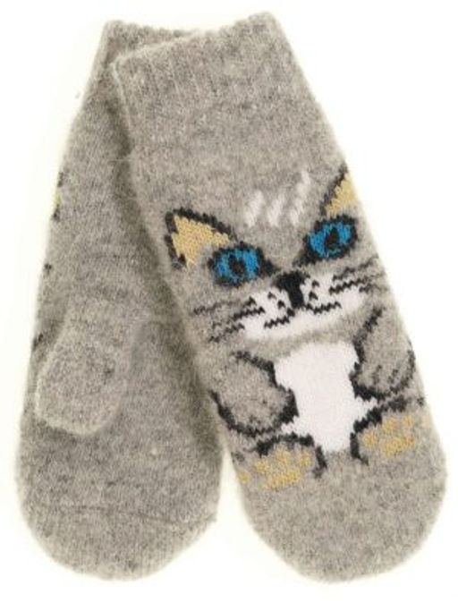 Варежки детские круговые Котёнок 0701-2 - Рассказовские варежки фото 2