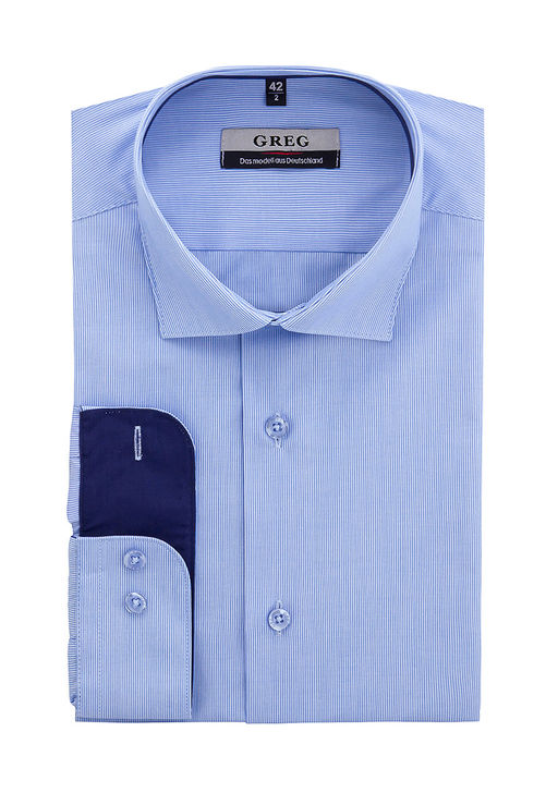 Сорочка мужская длинный рукав GREG 221/139/841/Z/1  фото 4