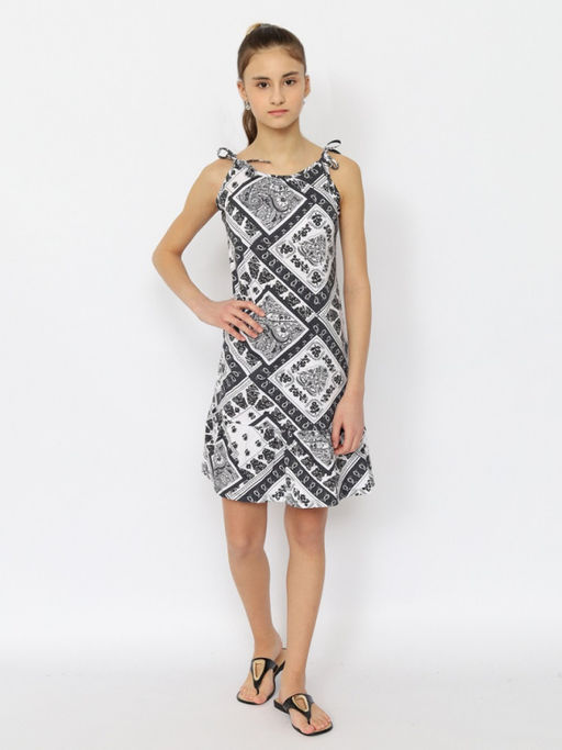 CRB wear/CSJG 63784-22-400 Сарафан для девочки,черный/Ex.Cherubino  фото 2