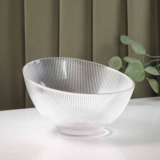 Салатник Орион, d=17.5 см, стекло, прозрачный