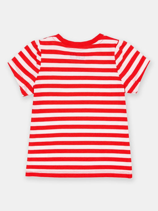 CRB wear/CSBG 63819-28-410 Футболка для девочки,коралловый/Ex.Cherubino  фото 2