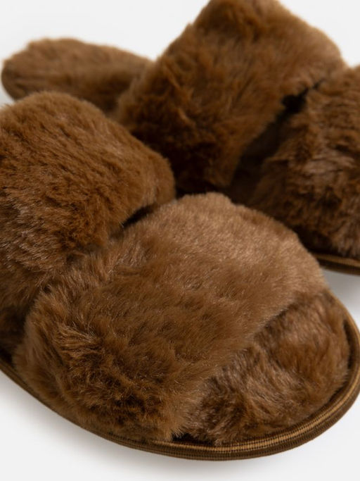 10206700058 Туфли домашние жен. Polly светло-коричневый - Concept club фото 2