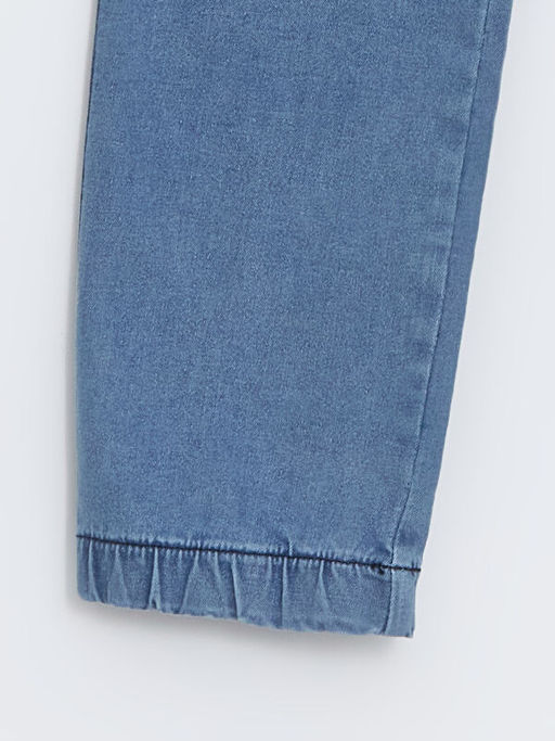 Beli Lastikli Erkek ?ocuk Kargo Jean Pantolon