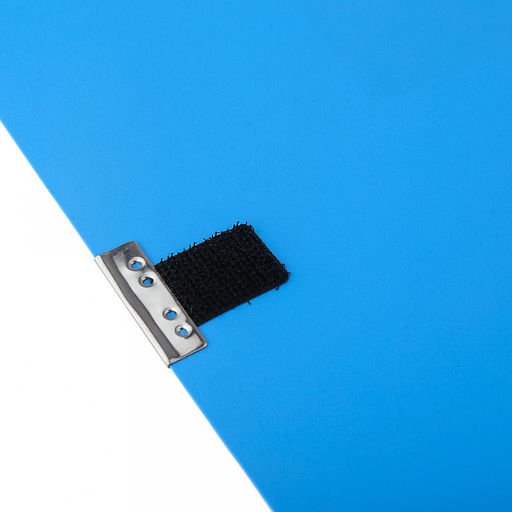 Папка-органайзер (короб) "Архивная" А4 23,4х31,5х7,5см, пластик, на липучке, цвет голубой (Китай)