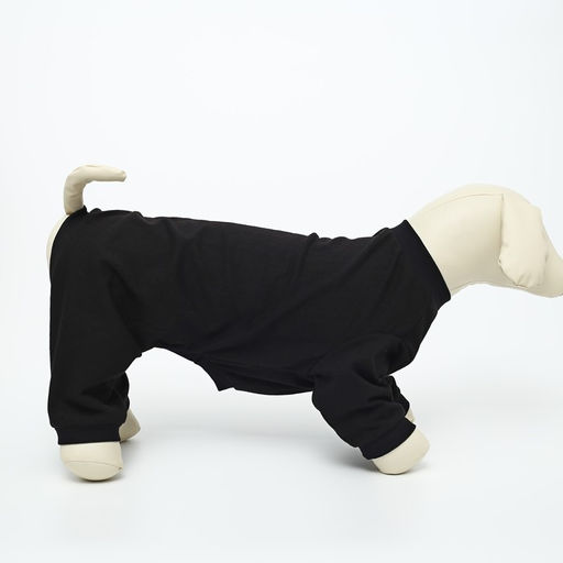 Костюм однотонный чёрный, M (ДС 34, ОШ 34-36, ОГ 51-55) - Пушистое счастье фото 2