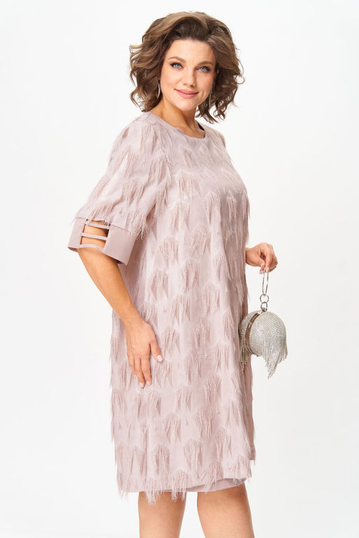 Платье Michel Chic 2187 пудра  фото 3