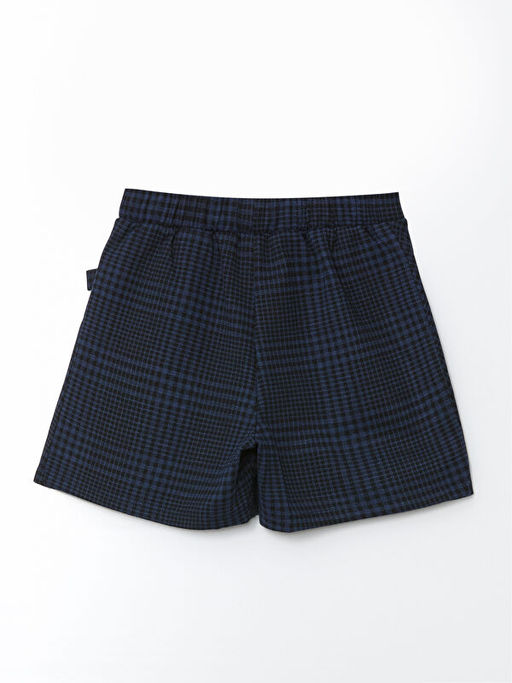 Beli Lastikli Ekose K?z ?ocuk ?ort Etek - Waikiki фото 2