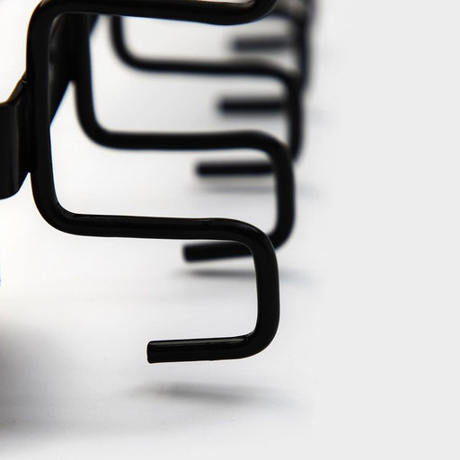 Держатель для кружек подвесной Доляна, на 12 предметов, чёрный