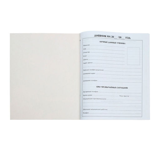 Цена за 5 шт. Дневник школьный для 1-11 классов, «Госсимволика России», мягкая обложка, 40 листов