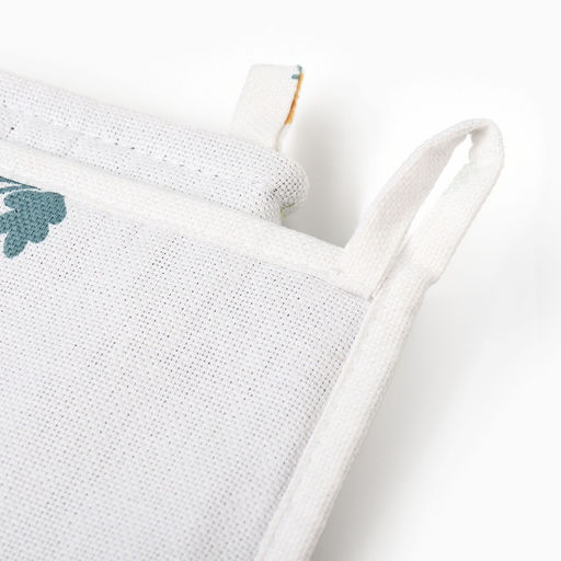 Набор кухонный Этель Полевые цветочки: варежка 20?27 см, прихватка 19?19 см, рогожка 176 г/м?, 100% хлопок